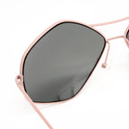 Dries Van Noten x Linda Farrow Pink Sunglasses