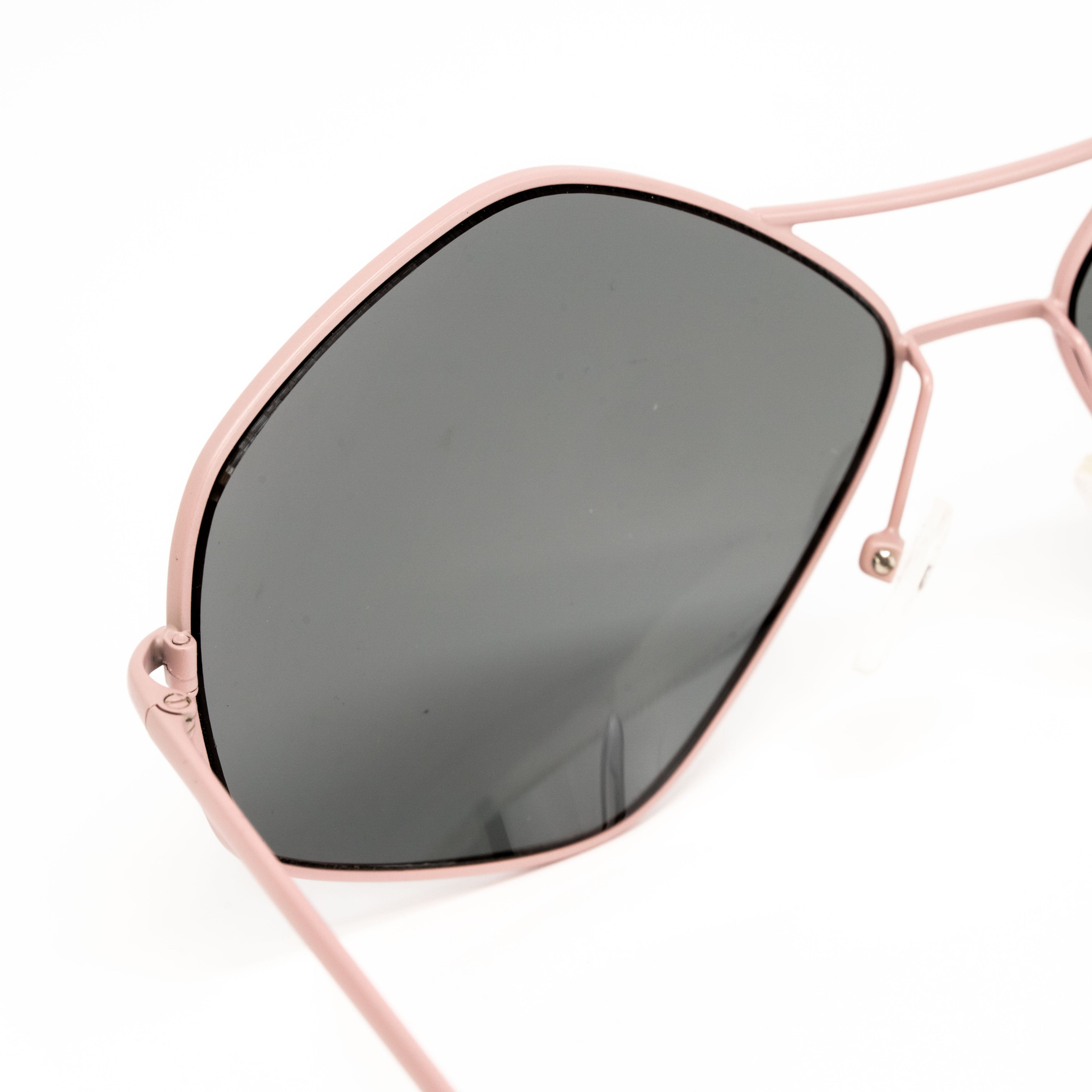 Dries Van Noten x Linda Farrow Pink Sunglasses