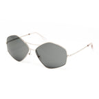 Dries Van Noten x Linda Farrow Silver Sunglasses