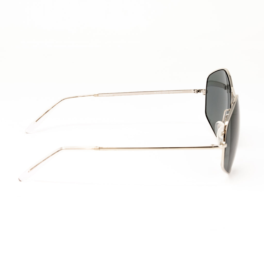 Dries Van Noten x Linda Farrow Silver Sunglasses