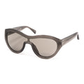 Dries Van Noten x Linda Farrow Grey Sunglasses