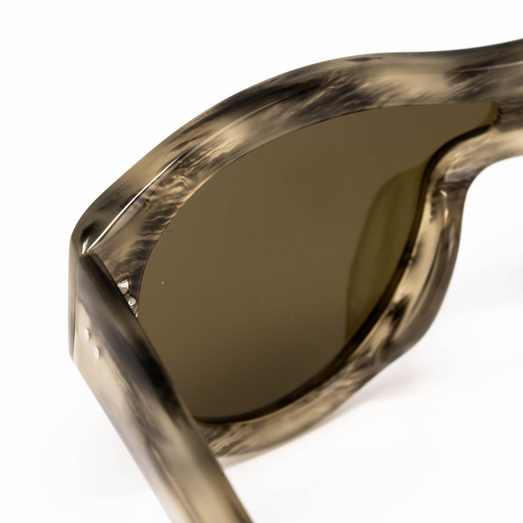 Dries Van Noten x Linda Farrow Horn Pattern Sunglasses