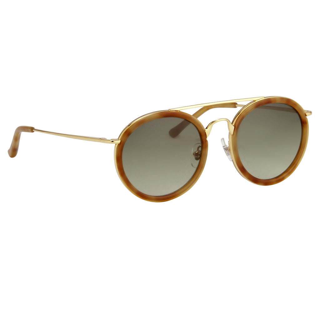 Dries Van Noten Unisex Aviator Grey Sunglasses