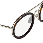 Dries Van Noten Unisex Aviator Clear Sunglasses