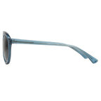Dries Van Noten Unisex Round Grey Sunglasses