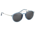 Dries Van Noten Unisex Round Grey Sunglasses