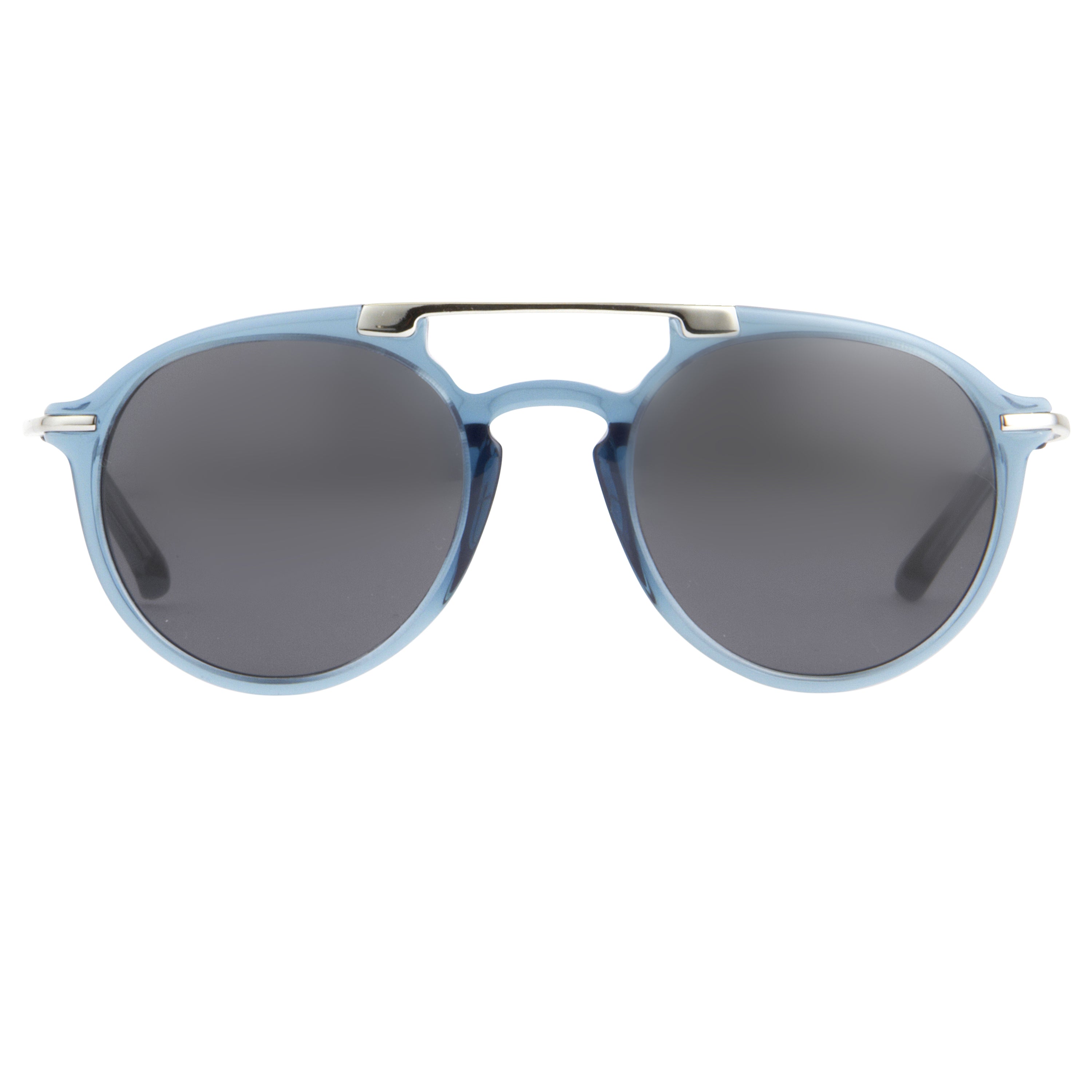 Dries Van Noten Unisex Round Grey Sunglasses