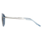 Dries Van Noten Unisex Round Grey Sunglasses