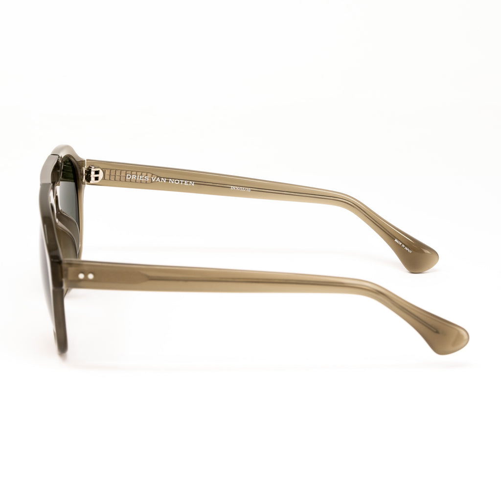 Dries Van Noten x Linda Farrow Brown Sunglasses