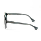 Dries Van Noten x Linda Farrow Green Sunglasses