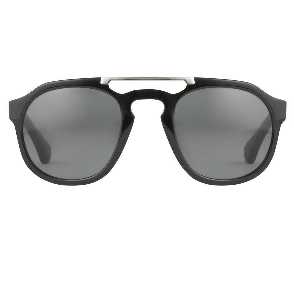 Dries Van Noten Unisex Aviator Grey Sunglasses