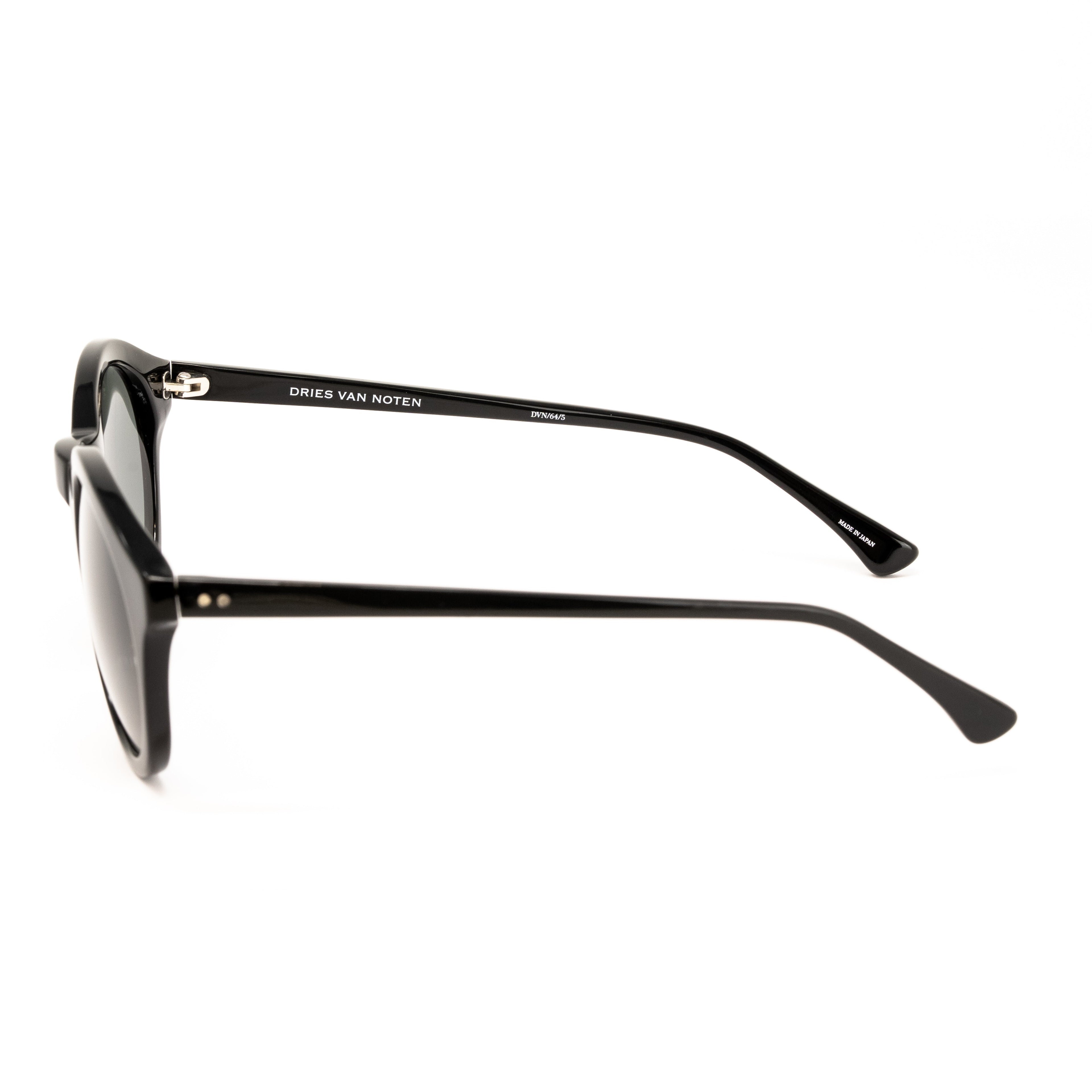 Dries Van Noten x Linda Farrow Black Sunglasses