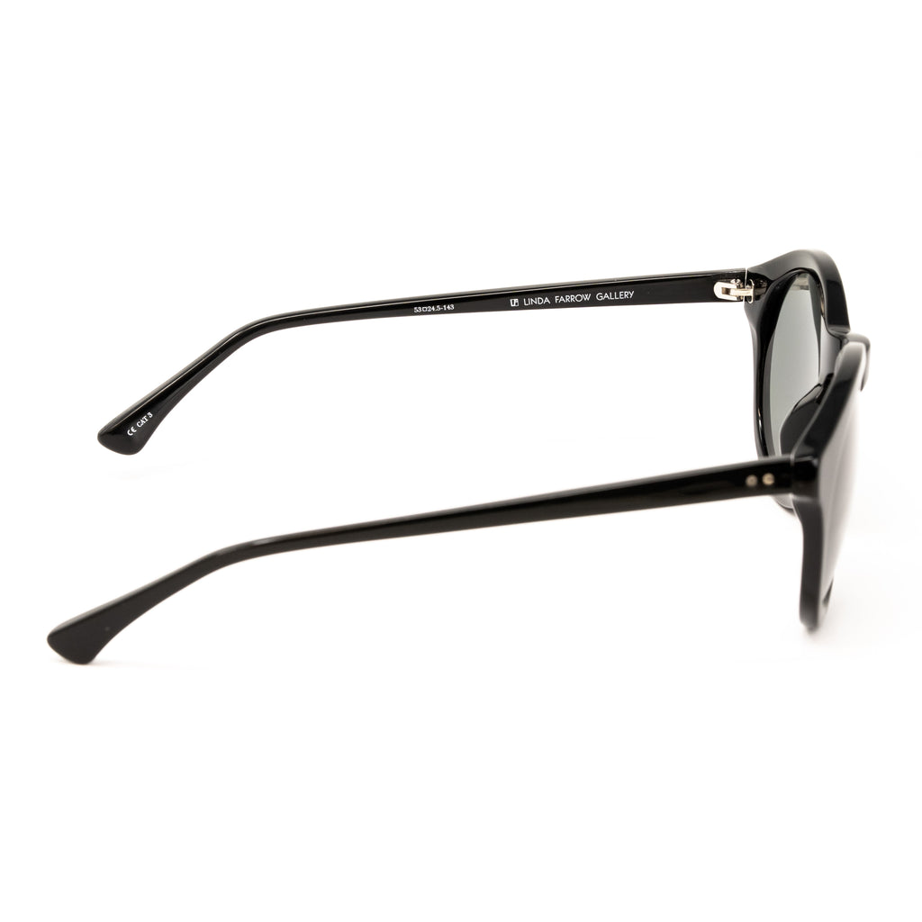 Dries Van Noten x Linda Farrow Black Sunglasses