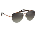 Dries Van Noten Unisex Aviator Green Sunglasses