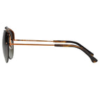 Dries Van Noten Unisex Aviator Green Sunglasses