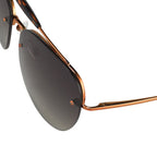 Dries Van Noten Unisex Aviator Green Sunglasses