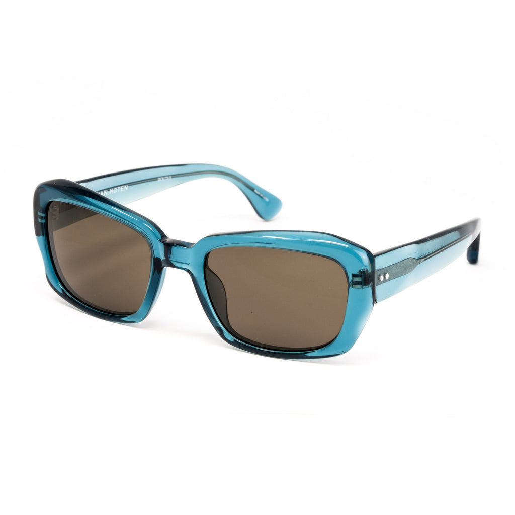 Dries Van Noten x Linda Farrow Blue Sunglasses