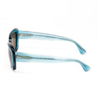 Dries Van Noten x Linda Farrow Blue Sunglasses