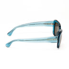 Dries Van Noten x Linda Farrow Blue Sunglasses