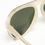 Dries Van Noten x Linda Farrow Green Sunglasses