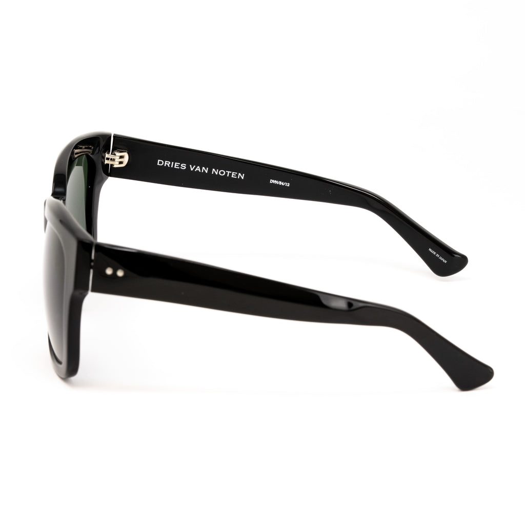 Dries Van Noten x Linda Farrow Black Sunglasses