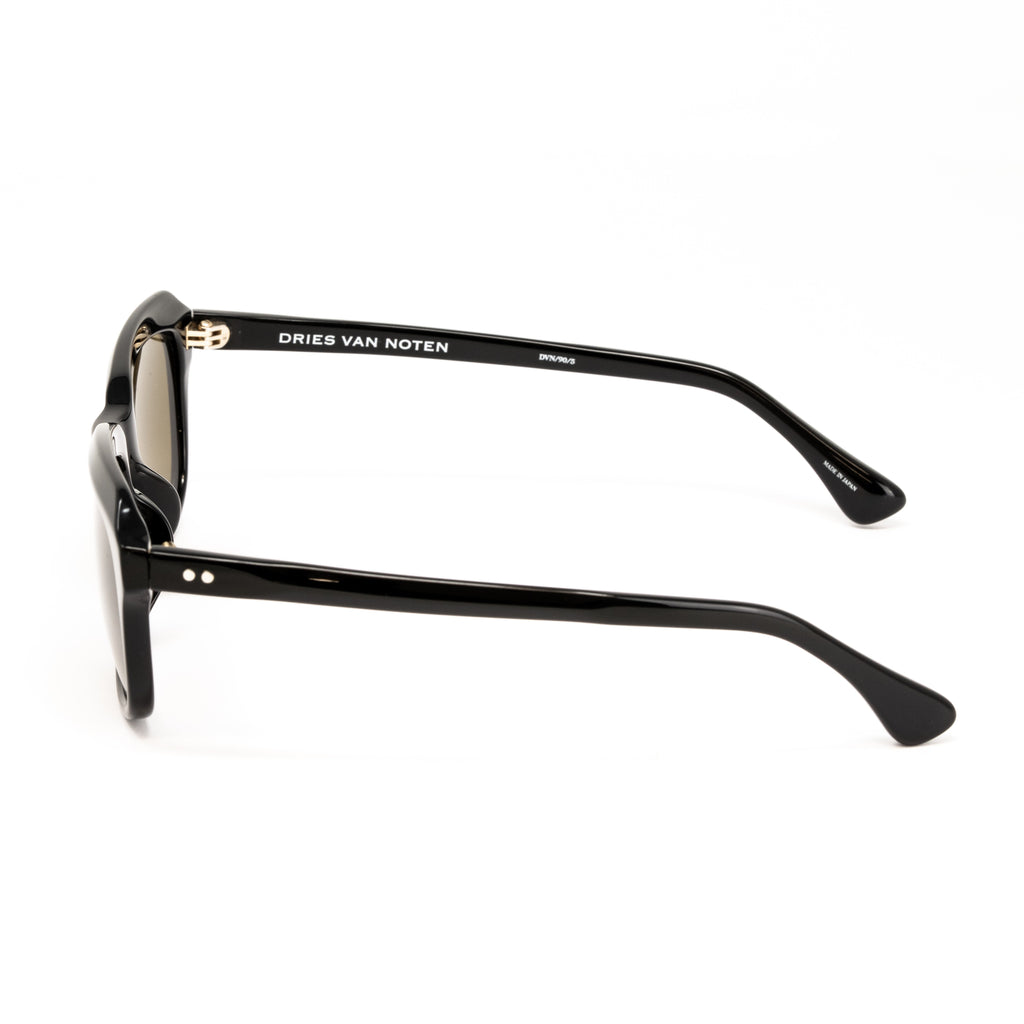 Dries Van Noten x Linda Farrow Black Sunglasses