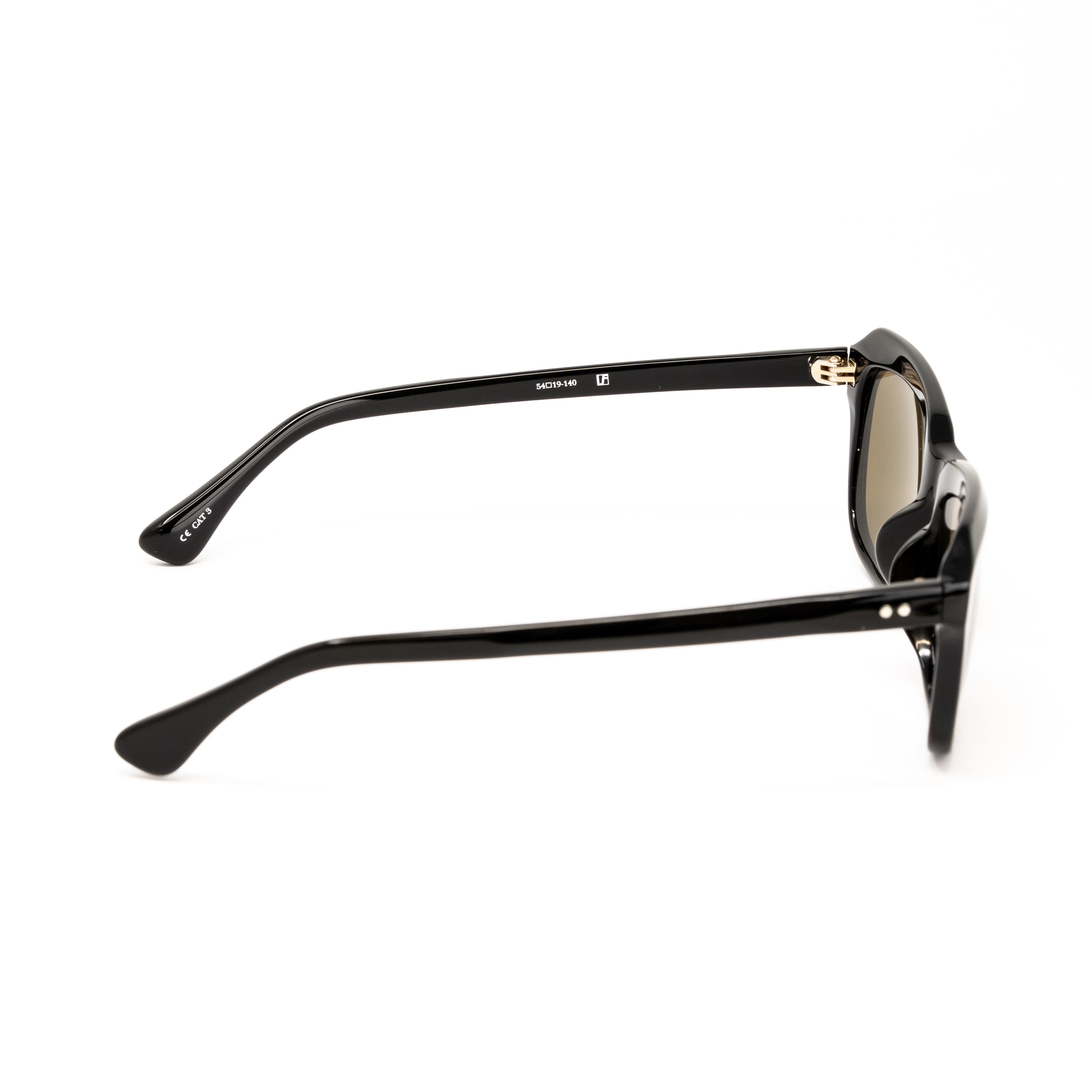 Dries Van Noten x Linda Farrow Black Sunglasses