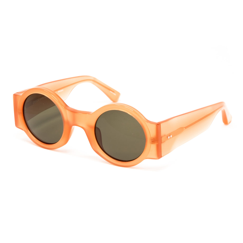 Dries Van Noten x Linda Farrow Orange Sunglasses