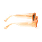 Dries Van Noten x Linda Farrow Orange Sunglasses