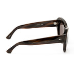 Dries Van Noten x Linda Farrow Brown Sunglasses
