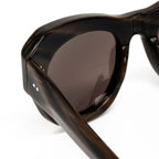 Dries Van Noten x Linda Farrow Brown Sunglasses