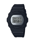 Casio G-Shock Watch Men's Round Metallic Silver Mirror Face