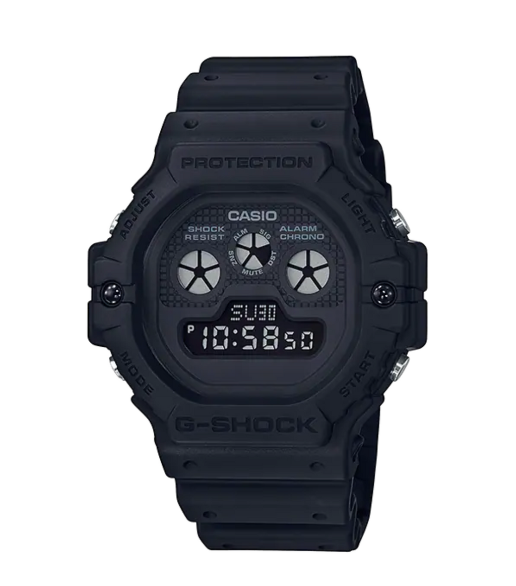 Casio G-Shock Watch Men's "Three Eyes" Classic Basic Black