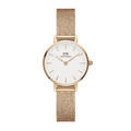 Daniel Wellington Petite Pressed Melrose Ladies Rose Gold Watch