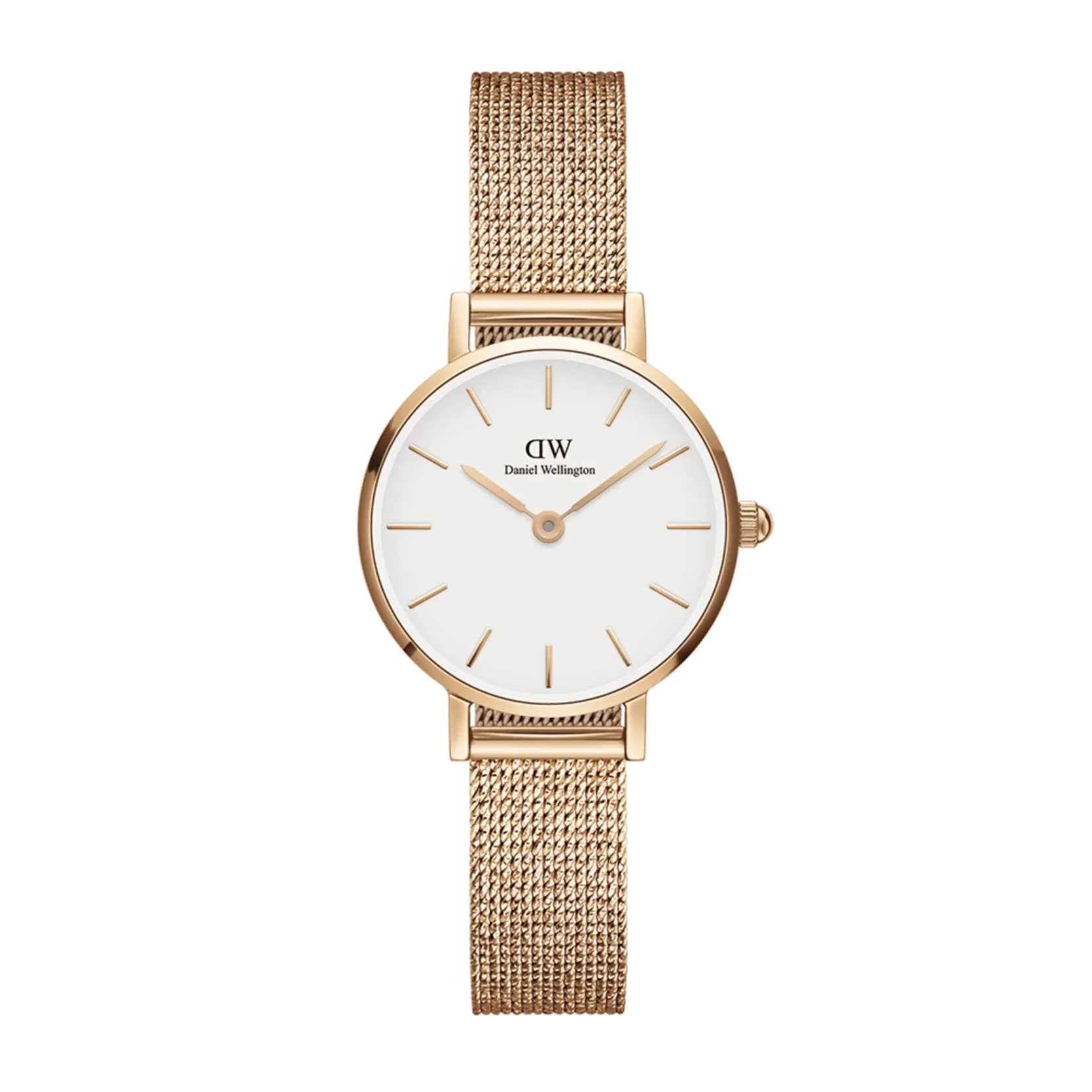 Daniel Wellington Petite Pressed Melrose Ladies Rose Gold Watch
