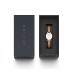 Daniel Wellington Petite Pressed Melrose Ladies Rose Gold Watch
