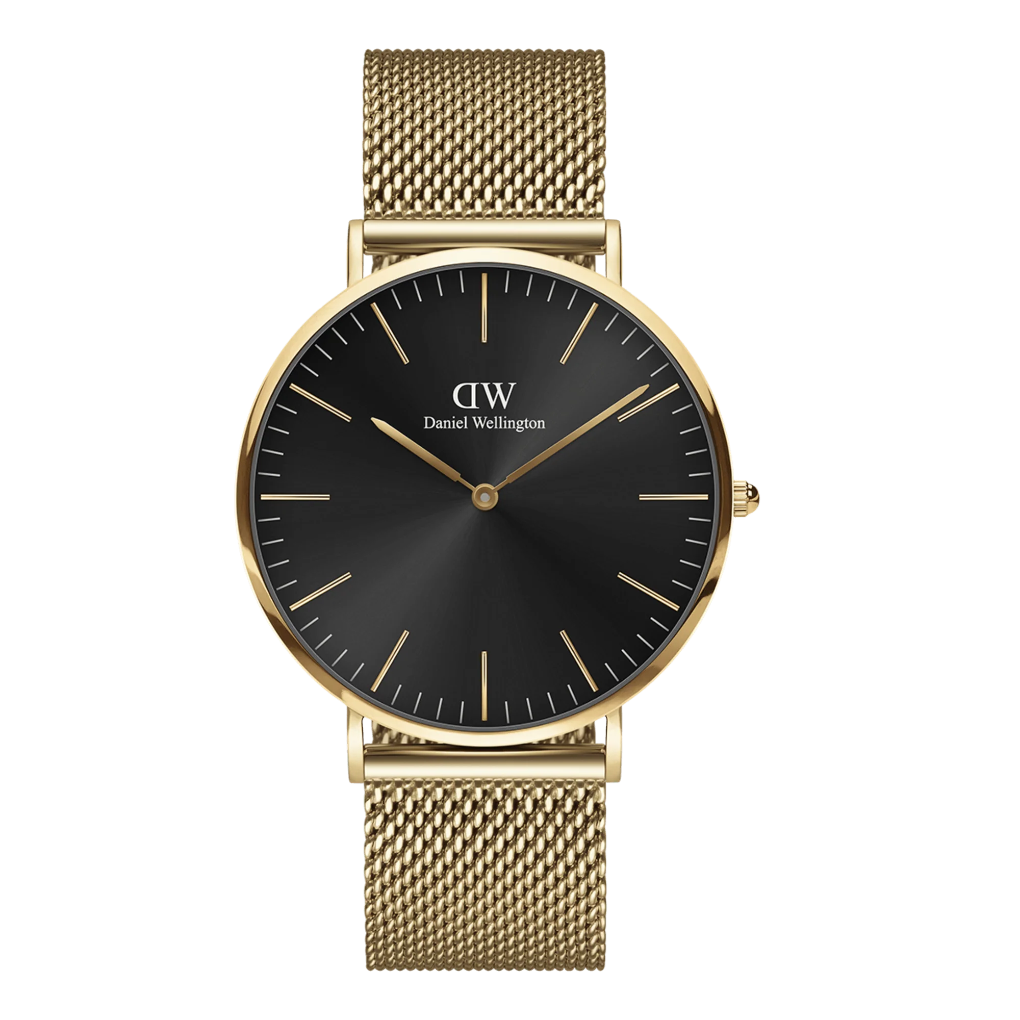 Daniel Wellington Classic Mesh Men's Gold Black Watch