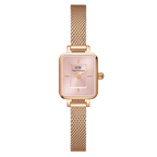 Daniel Wellington Quadro Mini Melrose Rose Gold Blush  Ladies Watch