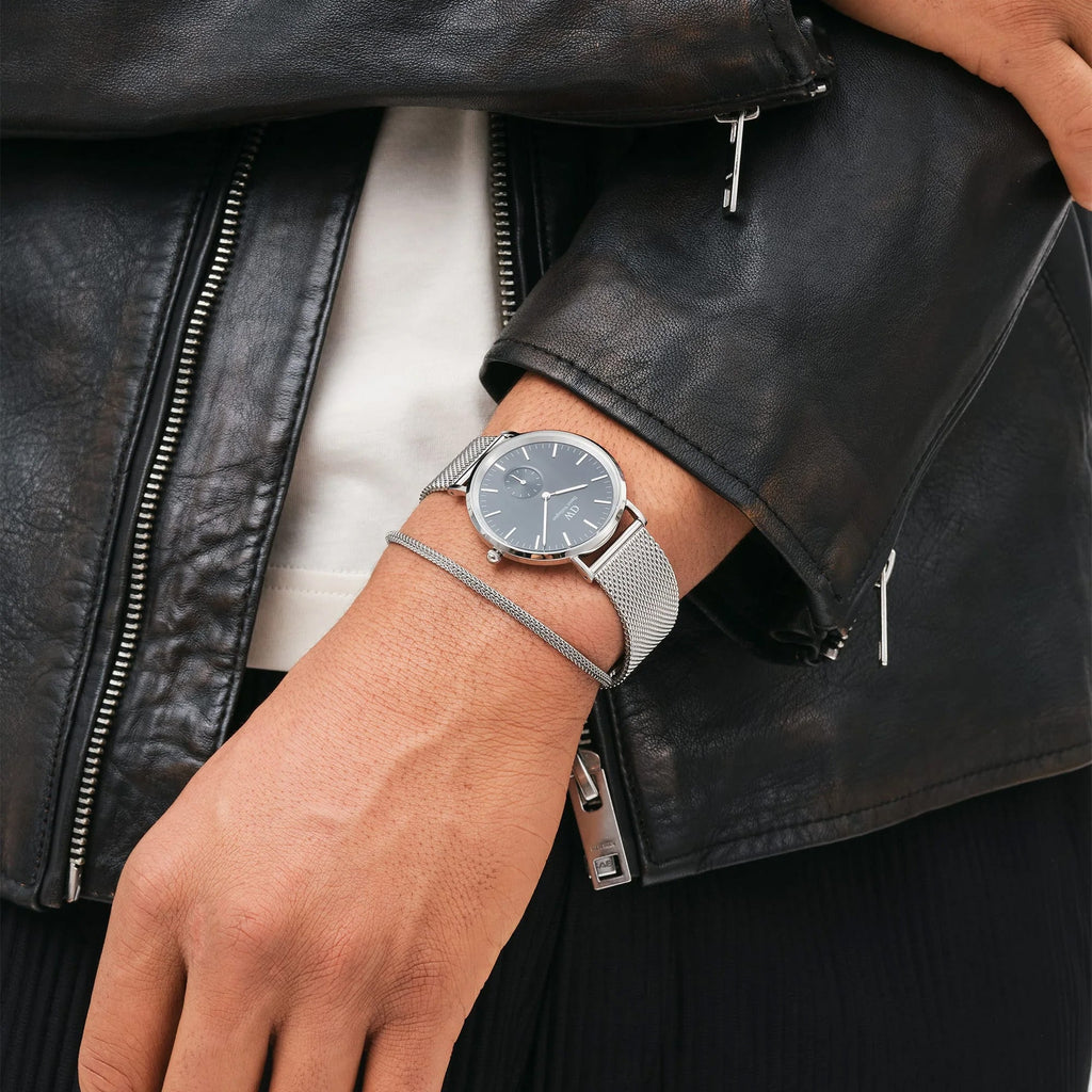 Daniel Wellington Multi-Eye Sterling Onyx Men's Watch