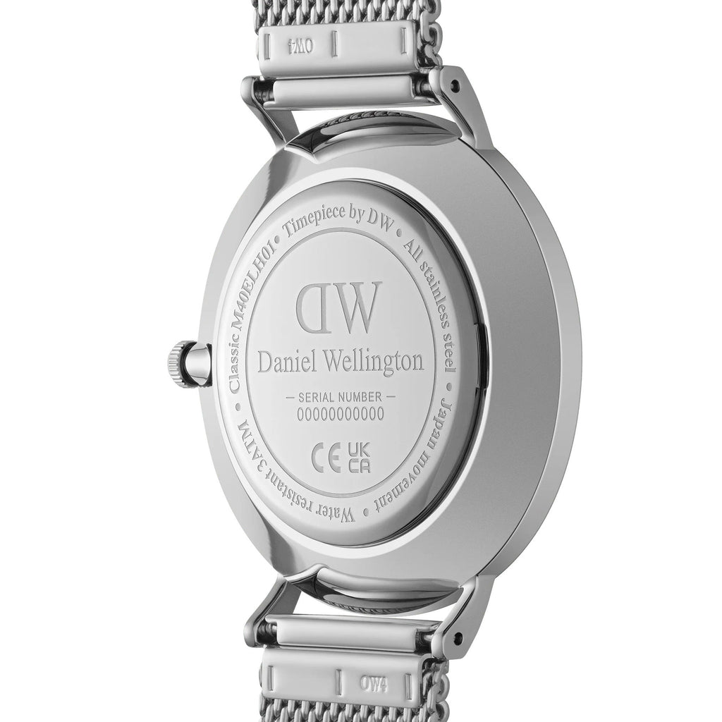 Daniel Wellington Multi-Eye Sterling Onyx Men's Watch