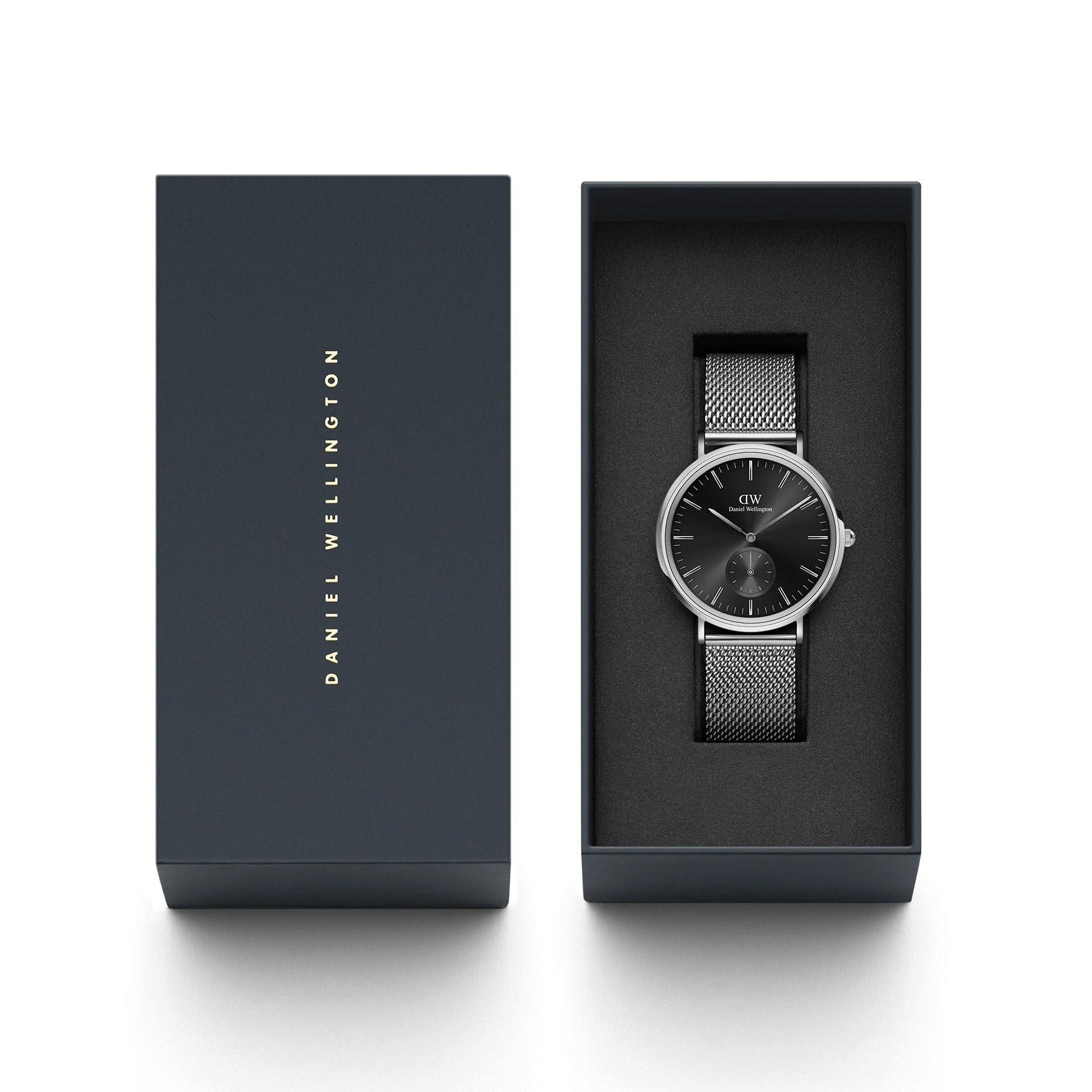 Daniel Wellington Multi-Eye Sterling Onyx Men's Watch