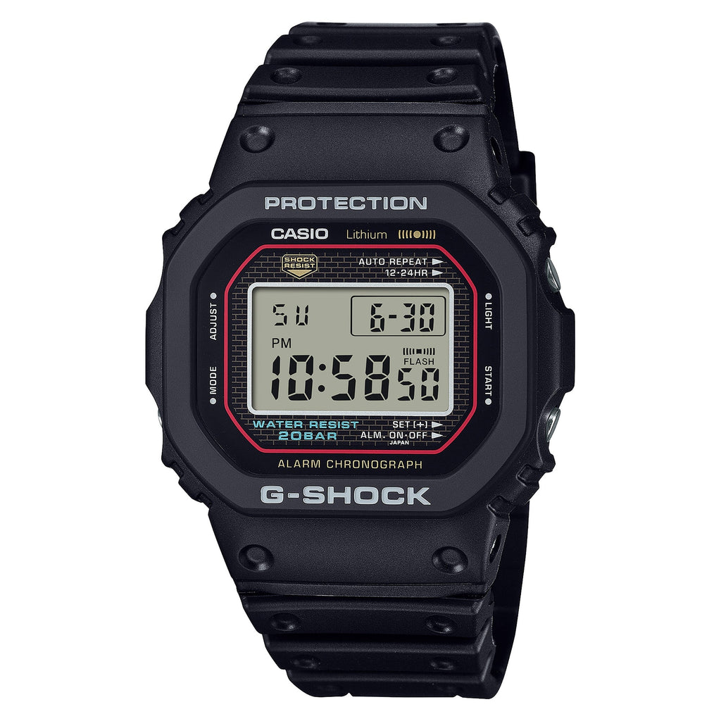 DW-5000R-1A Quartz Icon Stainless Steel / Resin Black