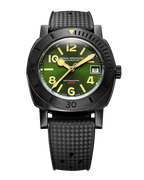 Depthmaster Numerals Black & Green | 39mm, Mens Watch