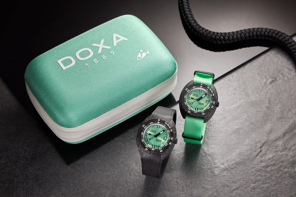 Sub 300 Carbon Seafoam Limited Edition WOS Exclusive | 42.5mm, Rubber, Mint Green Dial