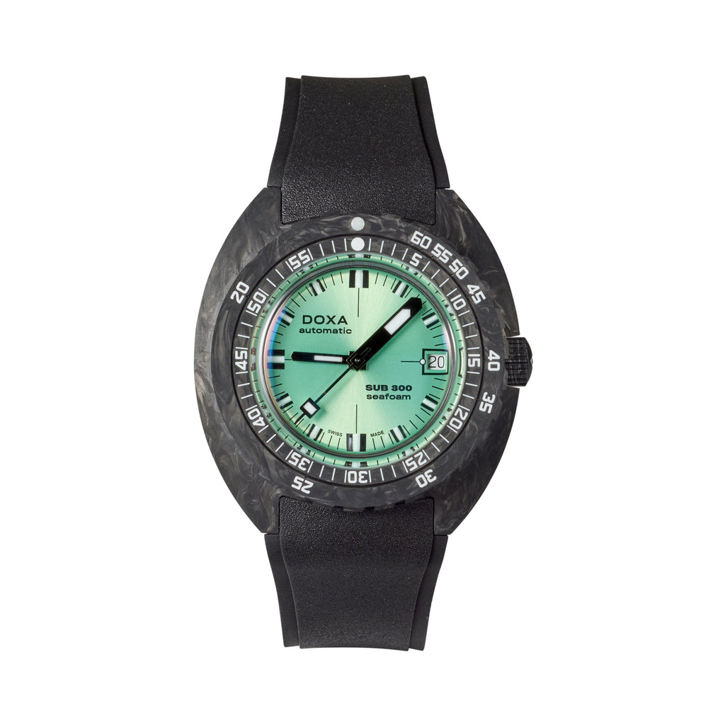 Sub 300 Carbon Seafoam Limited Edition WOS Exclusive | 42.5mm, Rubber, Mint Green Dial