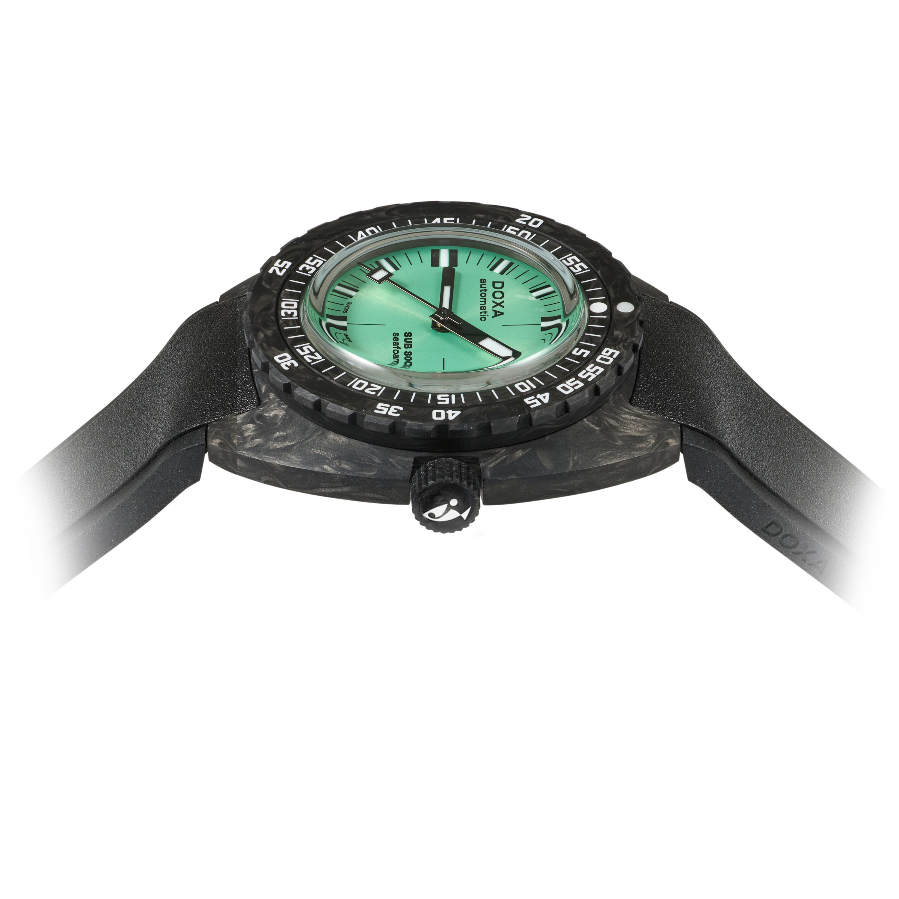 Sub 300 Carbon Seafoam Limited Edition WOS Exclusive | 42.5mm, Rubber, Mint Green Dial