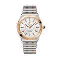 Chronomat Automatic 36 | 36mm, Two-Tone Stainless Steel & 18K Rose Gold, Diamond White Dial