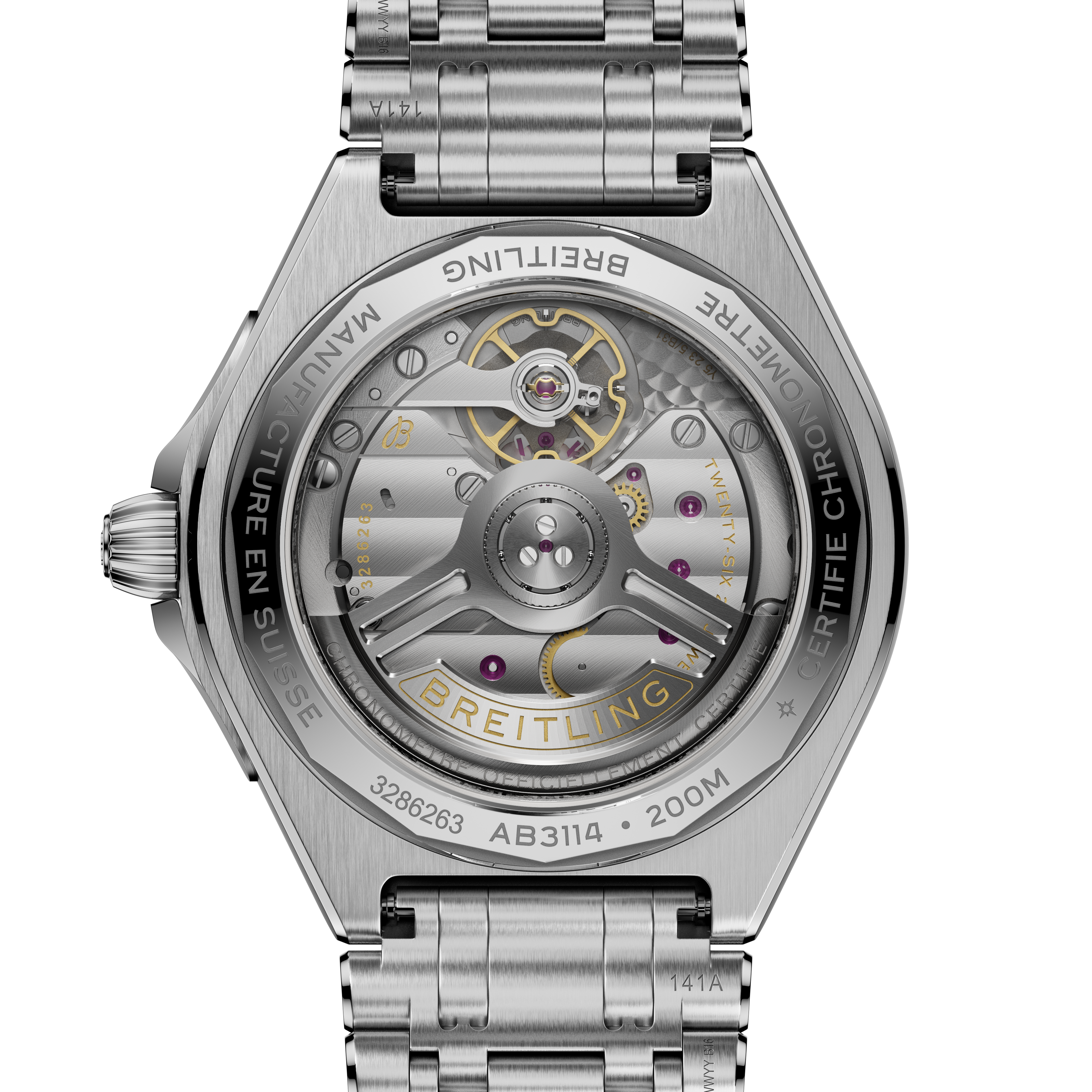 Chronomat B31 Automatic 40 | 40mm, Stainless Steel, White Dial