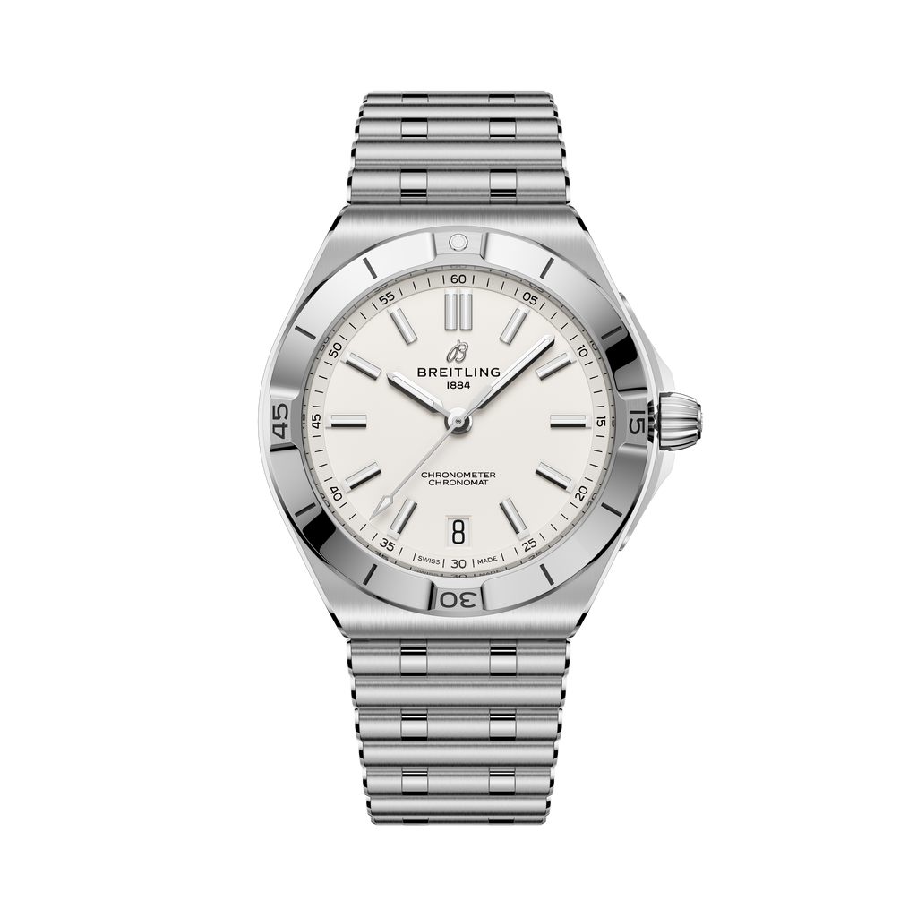 Chronomat B31 Automatic 40 | 40mm, Stainless Steel, White Dial
