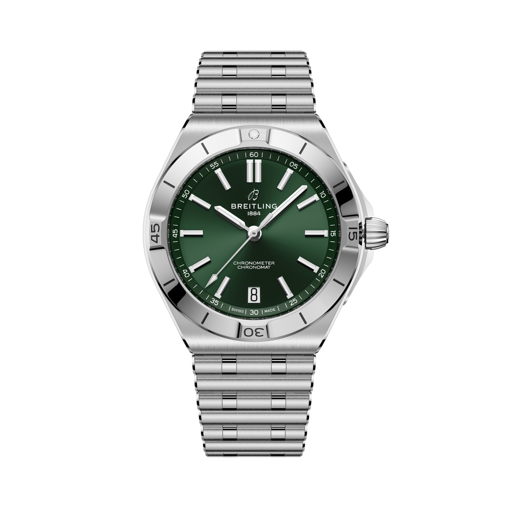 Chronomat B31 Automatic 40 | 40mm, Stainless Steel, Green Dial